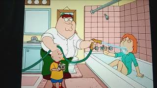 family guy Peter babysit caillou read in description.