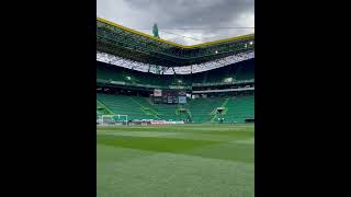 Estádio José Alvalade pronto para receber o derby Sporting-Benfica