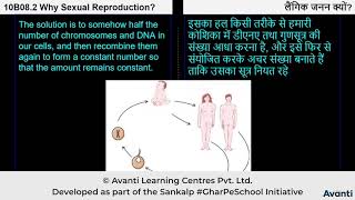 2. 10B08.2 CV2 लैंगिक जनन क्यों? | Why sexual reproduction?