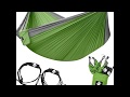 Legit Camping - Double Hammock - Lightweight Parachute Portable Hammocks