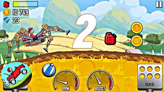 Hill Climb Racing - Gameplay Walkthrough Part 2 -  Jeep (iOS, Android)