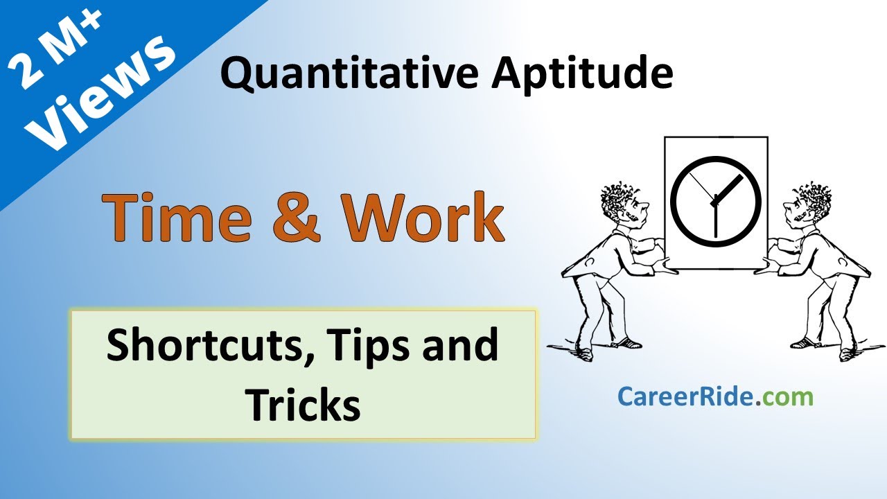 Time And Work - Shortcuts & Tricks For Placement Tests, Job Interviews ...