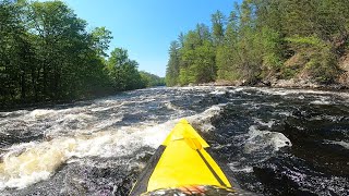 Dumoine River Rapid Guide -  Rapid 25 Big Steel