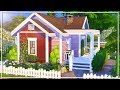 TINY SINGLE MOM HOME || The Sims 4: Speed Build (NO CC)