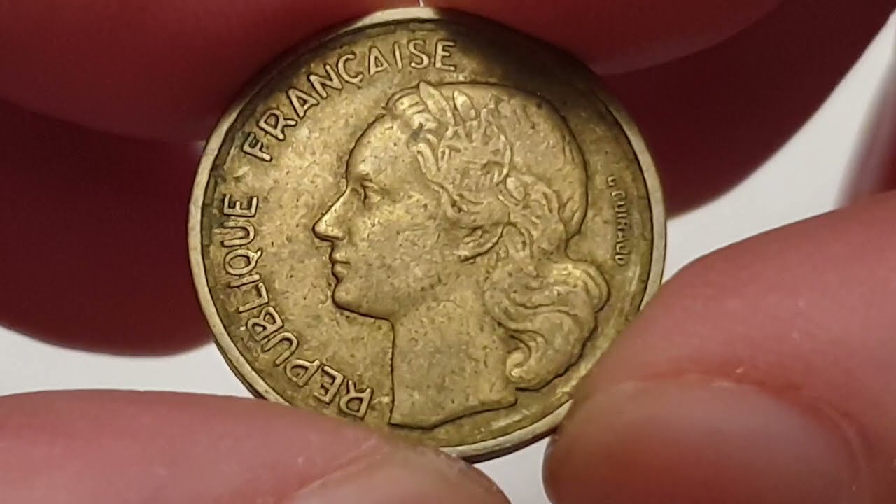 France 1953 10 Francs B - Coin World UK - YouTube