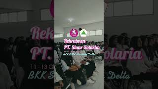 Rekrutmen PT. Sinar Solaria (Solaria Restoran) BKK SMK Presiden Delta Kab. Cirebon