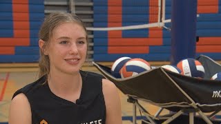 Ridgefield HS volleyball star commits to Navy