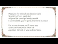 Furslide - Shallow Lyrics