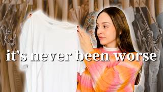 Why Clothing Quality Is So Bad Now (And What to Do About It)