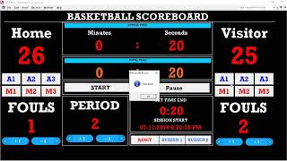 MS Access - Basic Scoreboard