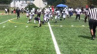 11U HB/WR/DB KAREEM BORDLEY #21 Big Run - 302 Sharks VS DREIM Elite - AVF