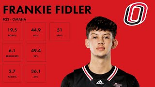 Frankie Fidler - Omaha - 2023-24 Transfer Portal Highlights