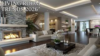 Modern Living Room Trends Designers Love (2026) | Elegant & Cozy Ideas.