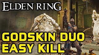 ELDEN RING BOSS GUIDES: How To Easily Kill Godskin Duo!