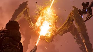 Battle with Terminids - Super Helldive Difficulty - 4K Quality - Helldivers 2