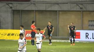 渡邉千真のゴール！　2015/8/16ヴィッセル神戸vs川崎フロンターレ