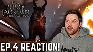 Percy Jackson and the Olympians Episode 4 Reaction! - "I Plunge to My Death"