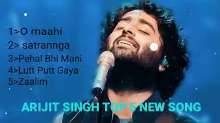 arijit singh top 5 hindi song #arijitsingh #hindi #songs #mostpopular #viral #subscribe