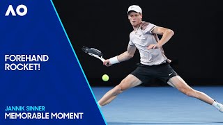 Jannik Sinner Smashes an Incredible Winner! | Australian Open 2024