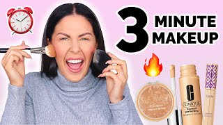 3 Minute Makeup!!😱 Does It Actually Work!?