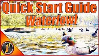 Quick Start Guide to Waterfowl Hunting on Revontuli Coast!