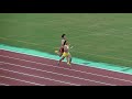 20190907福岡県高校新人陸上北部予選 女子4x400mリレー予選1組