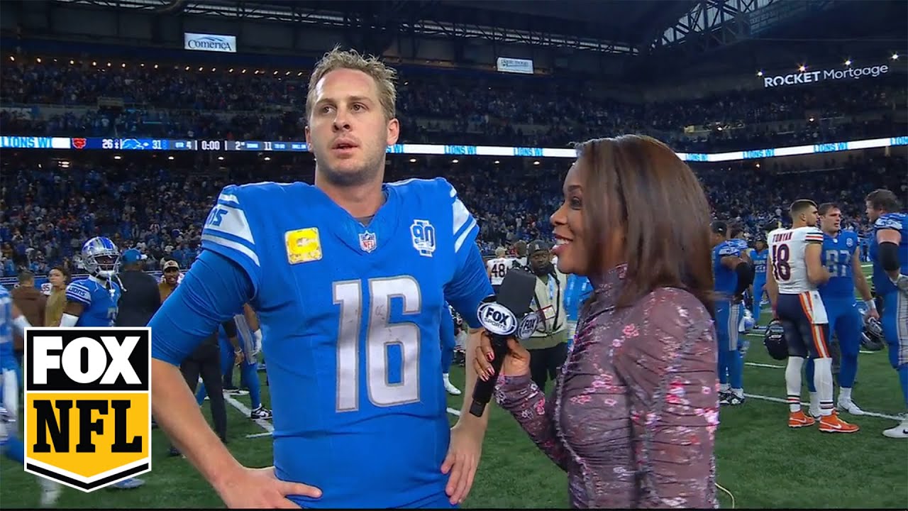 'We Got A Special Group' — Jared Goff On The Lions' Comeback Victory ...