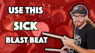 How To Play A Switch Blast Beat - Drum Lesson