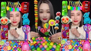 Asmr mukbang of sweet perfection dazzling candy feast #mukbang #eating #candy