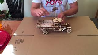 Ugears 3D Mechanical Puzzle Model | Truck UGM-11 Operation | STEM Learning Puzzle for Kids