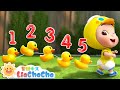 五隻小鴨子 | Five Little Ducks | 數字歌 | 經典兒歌 | 數字歌 | LiaChaCha 依娜和恰恰 - 繁體中文 - 兒歌童謠