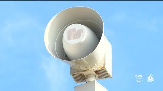 Annual early warning siren testing begins Wednesday in SLO County