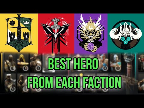Who is the best for honor character?