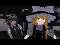 【東方mmd】白玉楼でお泊り