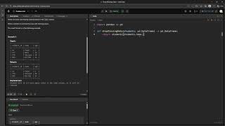 #LeetCode 2883 | Drop Missing Data #Python