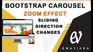 Full-screen Bootstra-3 carousel with image zoom effect | bootstrap 3 carousel image slider
