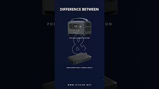 What's the difference between a Portable Power Station and UPS ? #portablepower #powerstation #ups