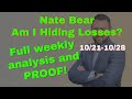 Nate Bear Scam!? Am I hiding losses? Nope.