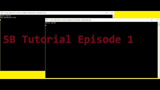 Small Basic Tutorial Episode 1