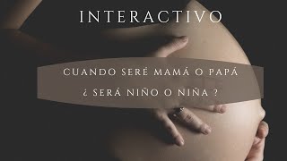 ¿Cuando seré mamá o papá?👶🔮 #TAROT #INTERACTIVO 🔮💜