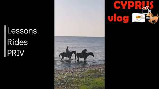 Przejażdżka konna nad morzem na Cyprze 🇨🇾🐎 Ride horses in Cyprus