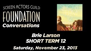 Conversations with Brie Larson of SHORT TERM 12