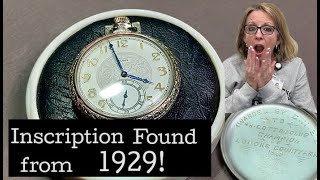 I Restore a WWII Veterans Prized Pocket Watch | And Return it to his Granddaughter