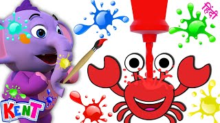 Ek Chota Kent | कैसे बनाएं - How To Draw \u0026 Build a CRAB | Best Learning Videos for Toddlers in Hindi