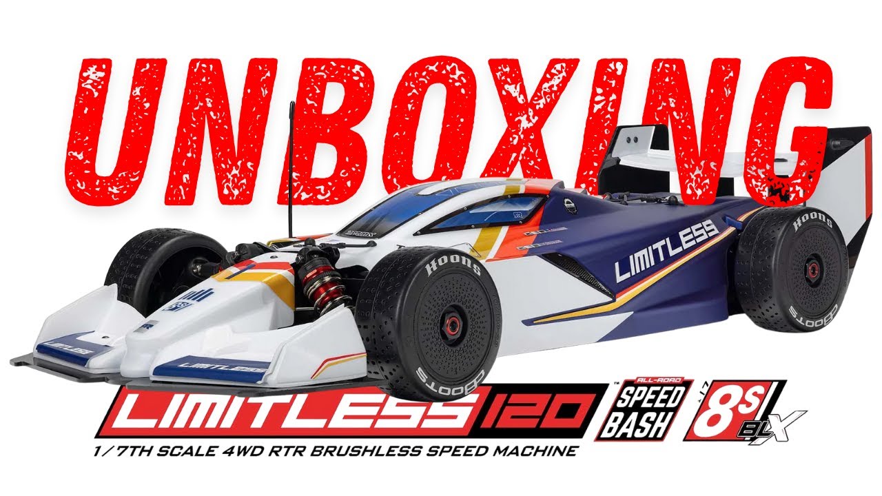 Arrma Limitless 120 Unboxing First Test Run 120mph Rtr Speed