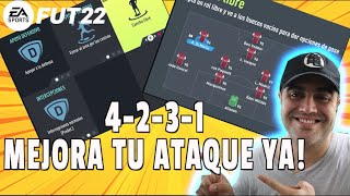 Ataca MEJOR en FIFA 22 con esta INSTRUCCIÓN! (Tacticas 4-2-3-1)