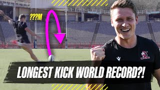 Can Tiaan Swanepoel break the Longest Kick Record?!