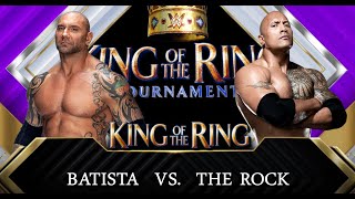 FULL MATCH — Batista vs The rock - WWE Title Match: WrestleMania 30.06.2023