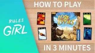 How to Play Lost Cities in 3 Minutes - Rules Girl