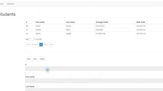 Dirigible - Basics - 4. Manage Entity Template